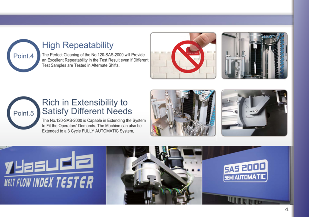 SAS Melt Flow Index Tester (Automatic) 4